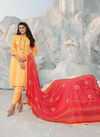 Yellow Colour Aitbaar Vol 6 Kiana New Latest Daily Wear Reyon Dress Collection 602